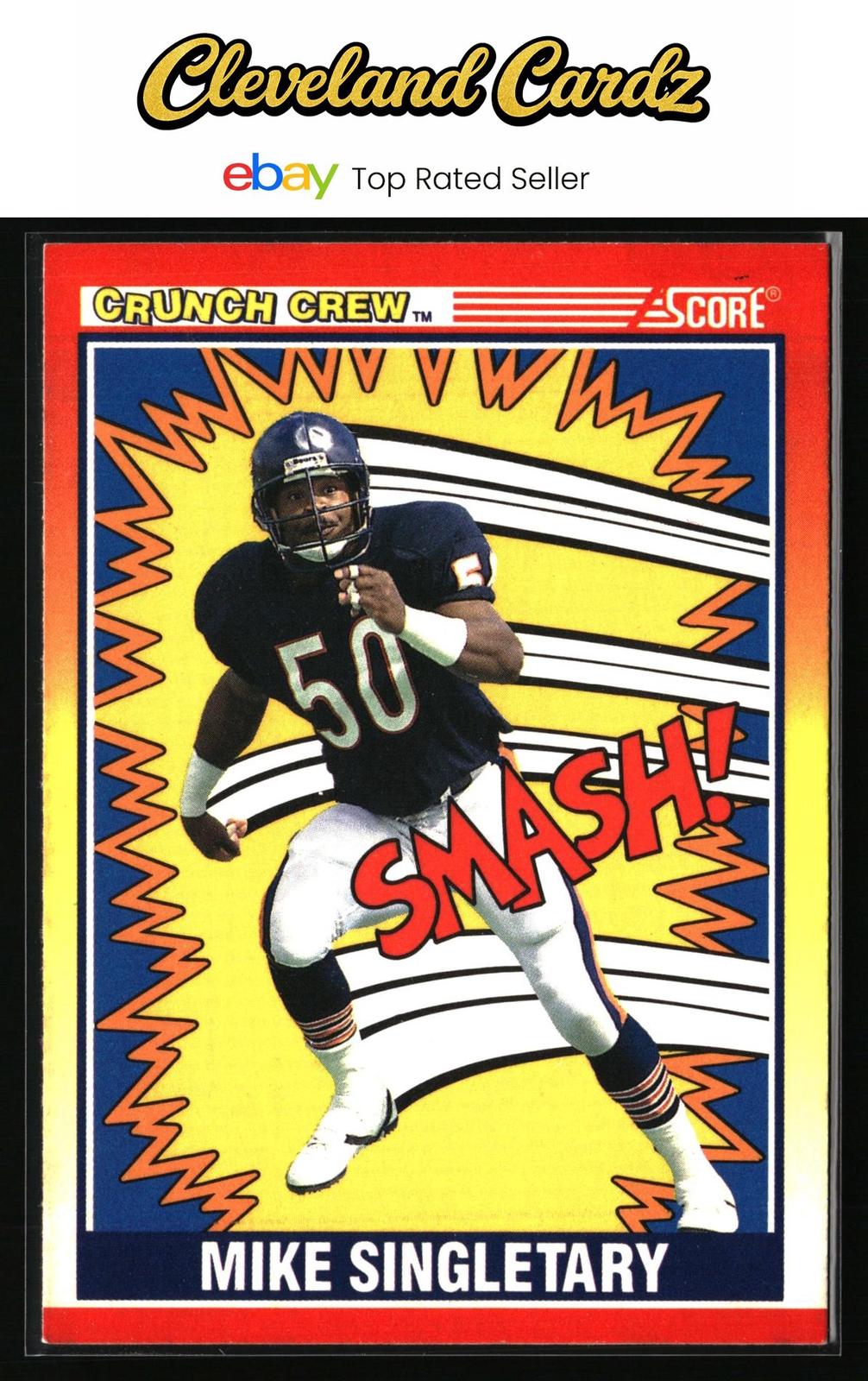 1990 Score #554 Mike Singletary