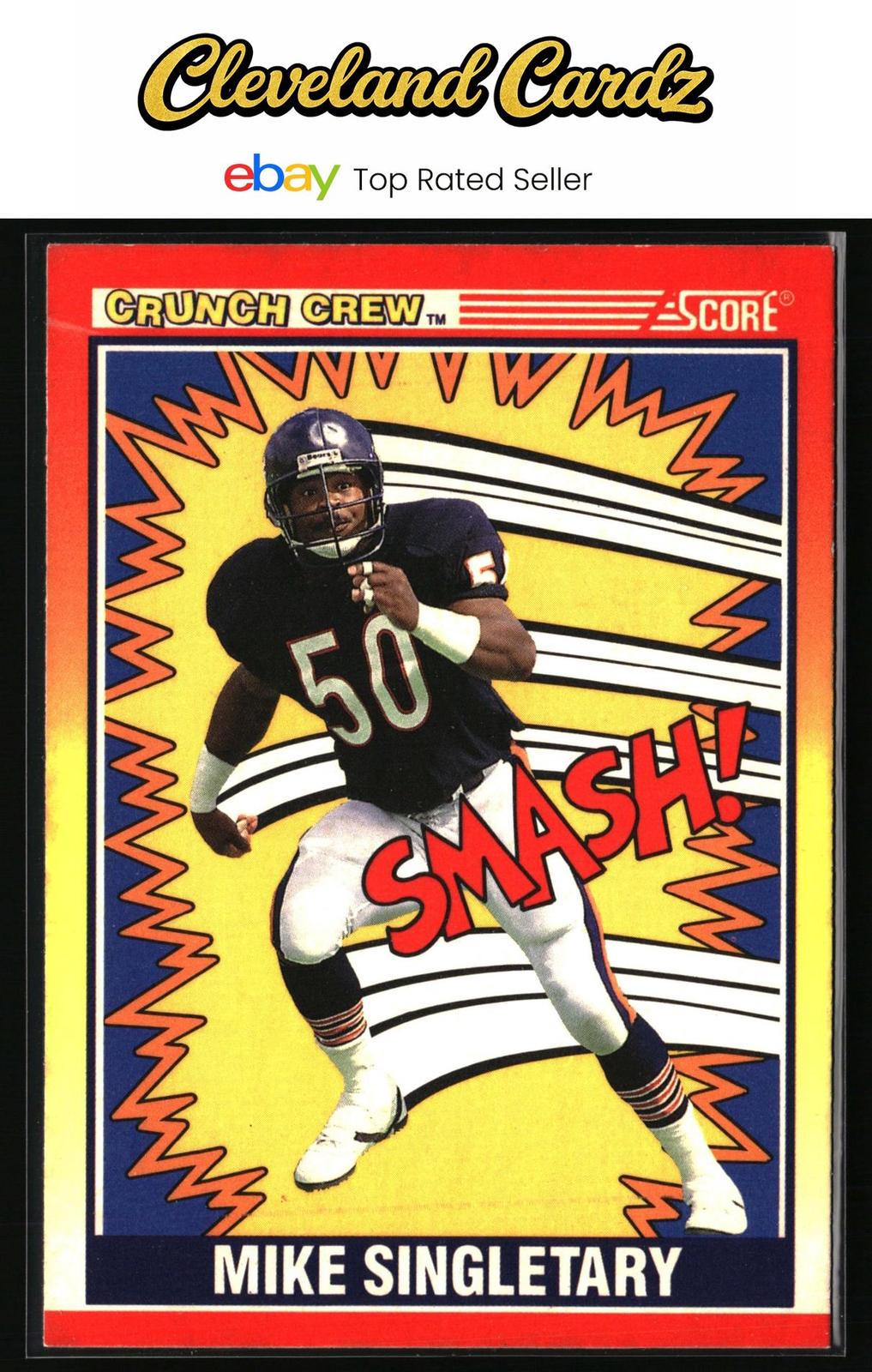1990 Score #554 Mike Singletary