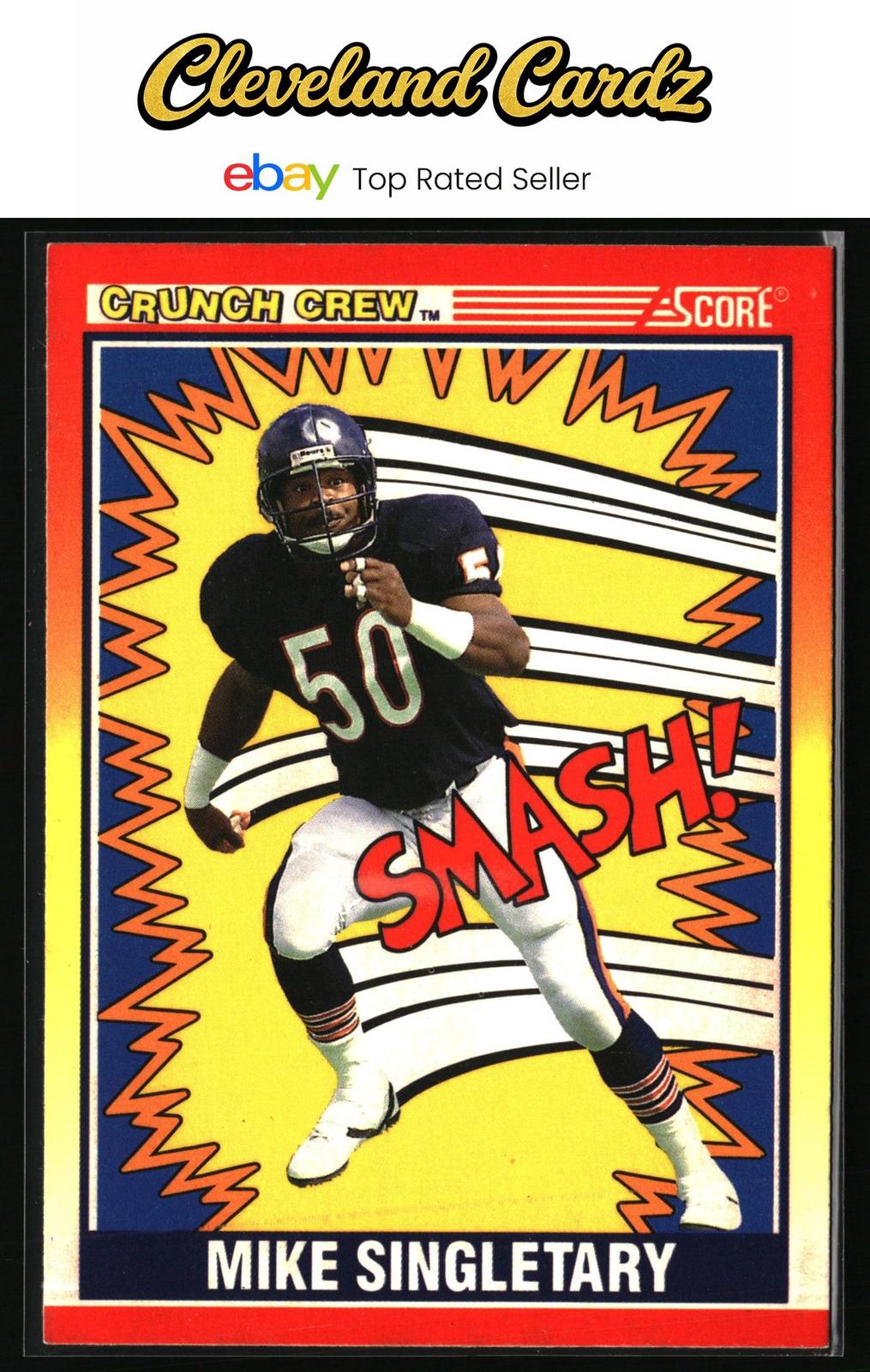 1990 Score #554 Mike Singletary