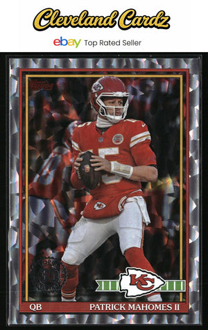 2026 Topps Flagship #91TF-13 Patrick Mahomes II Topps 35th Anniversary Crackle