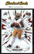2025 Topps Resurgence #185 Jordan James Signatures Silver Static Refractor