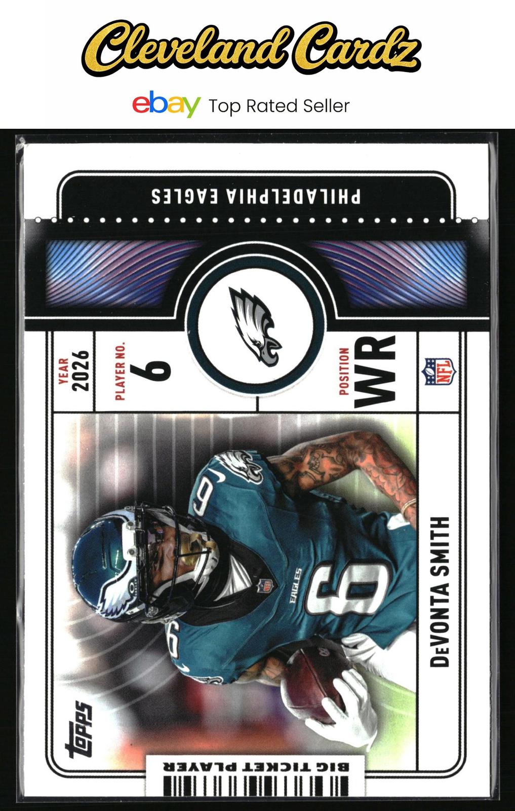 2026 Topps Flagship #BTP-22 DeVonta Smith Big Ticket Players