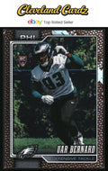 2026 Topps Flagship #400 Uar Bernard Football Leather Foil