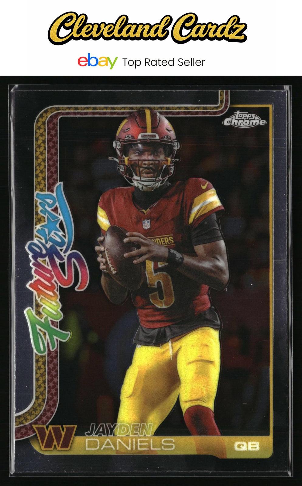 2025 Topps Chrome #FS-14 Jayden Daniels Future Stars