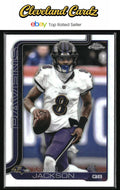 2025 Topps Chrome #24 Lamar Jackson Refractor
