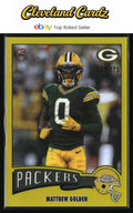 2025 Topps Chrome #1975-13 Matthew Golden 1975 Yellow Refractor #/275 COLORMATCH