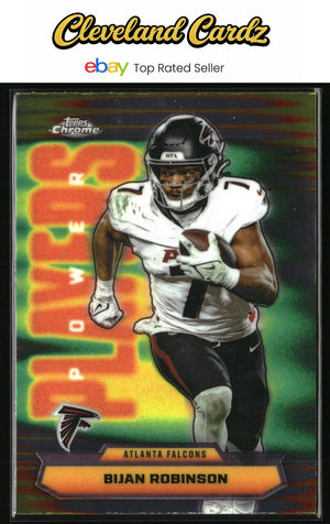 2025 Topps Chrome #PP-11 Bijan Robinson Power Players