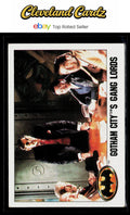 1989 Topps Batman #47 Gotham City's Gang Lords