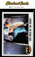 1989 Topps Batman #82 How Much do you Weigh?