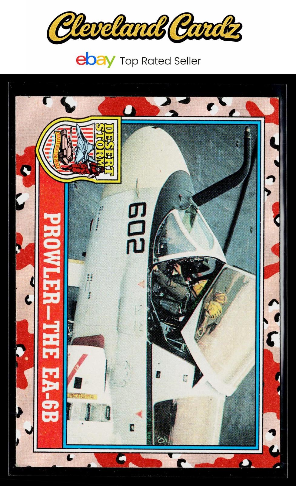 1991 Topps Desert Storm #137 Prowler - The EA-6B