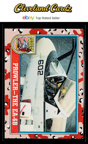 1991 Topps Desert Storm #137 Prowler - The EA-6B