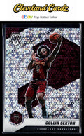 2020-21 Panini Mosaic #85 Collin Sexton Mosaic Fast Break Silver