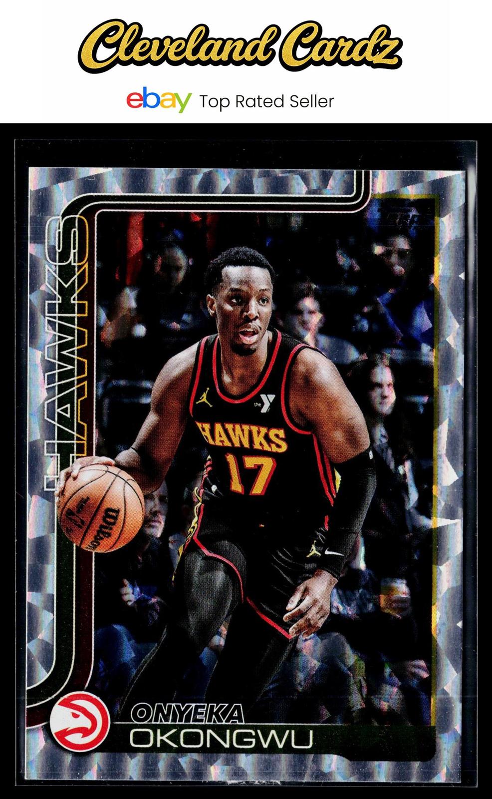 2025-26 Topps #66 Onyeka Okongwu Crackleboard