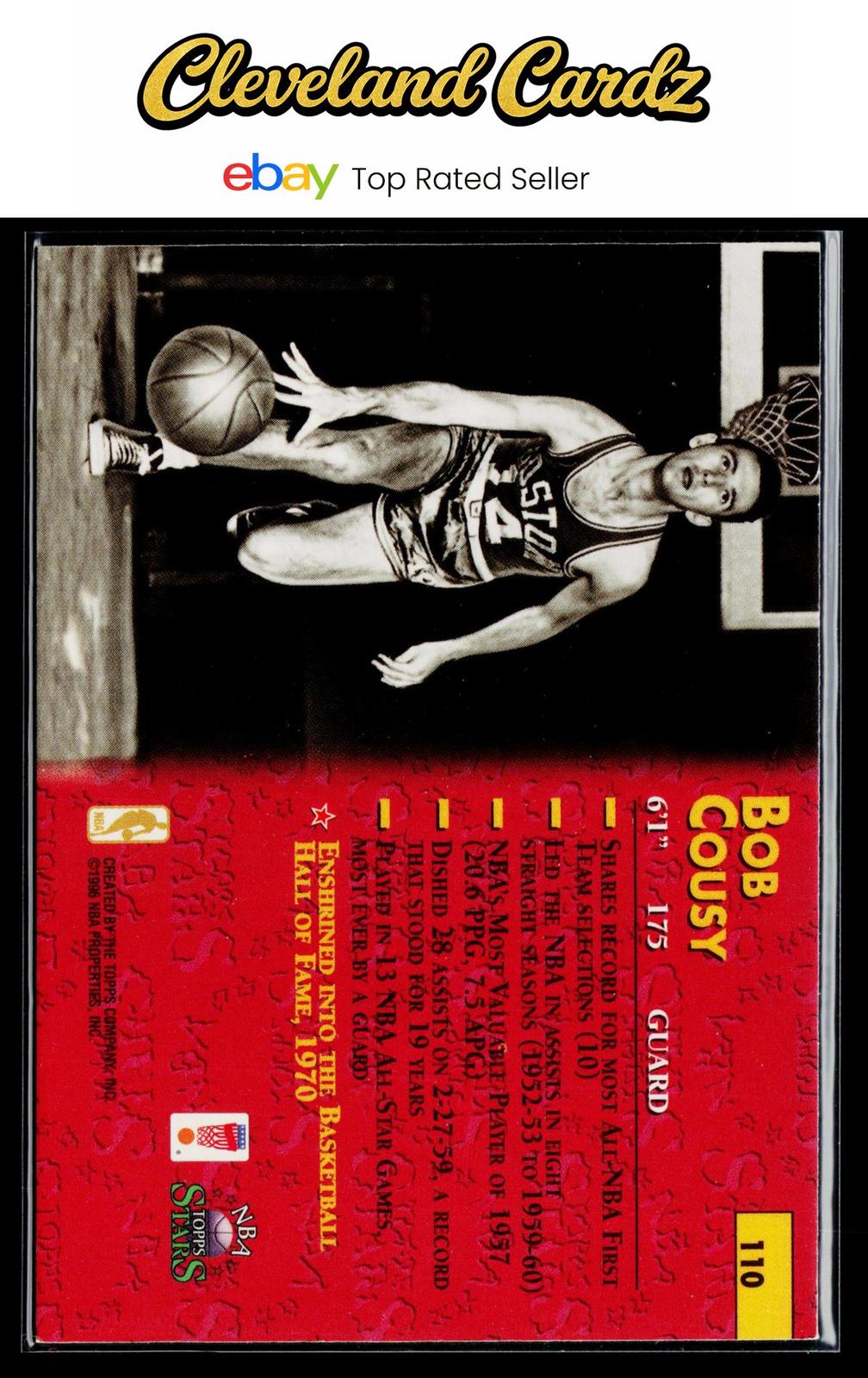 1996-97 Topps Stars #110 Bob Cousy