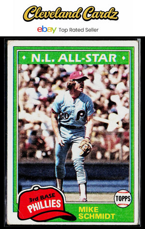 1981 Topps #540 Mike Schmidt