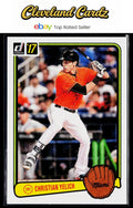 2017 Donruss #RV-19 Christian Yelich Retro Variations 1983