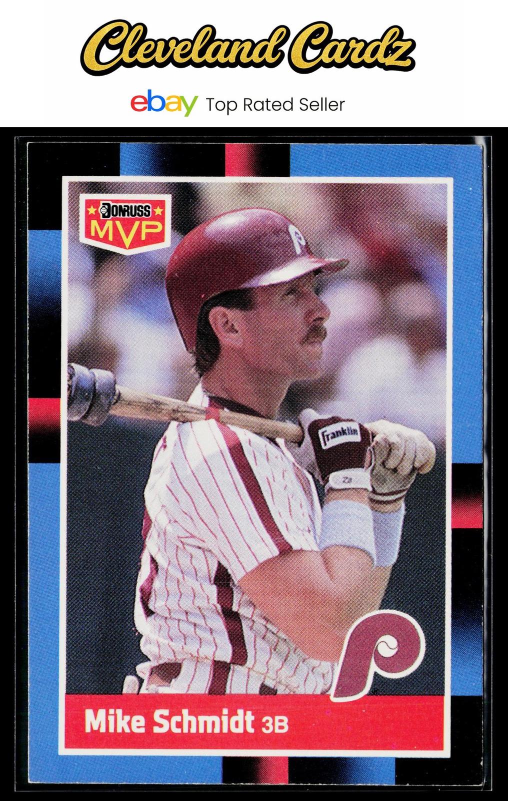 1988 Donruss #BC-4b Mike Schmidt Bonus MVPs
