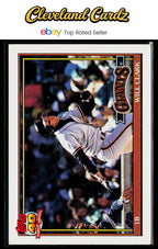 1991 Topps #500 Will Clark