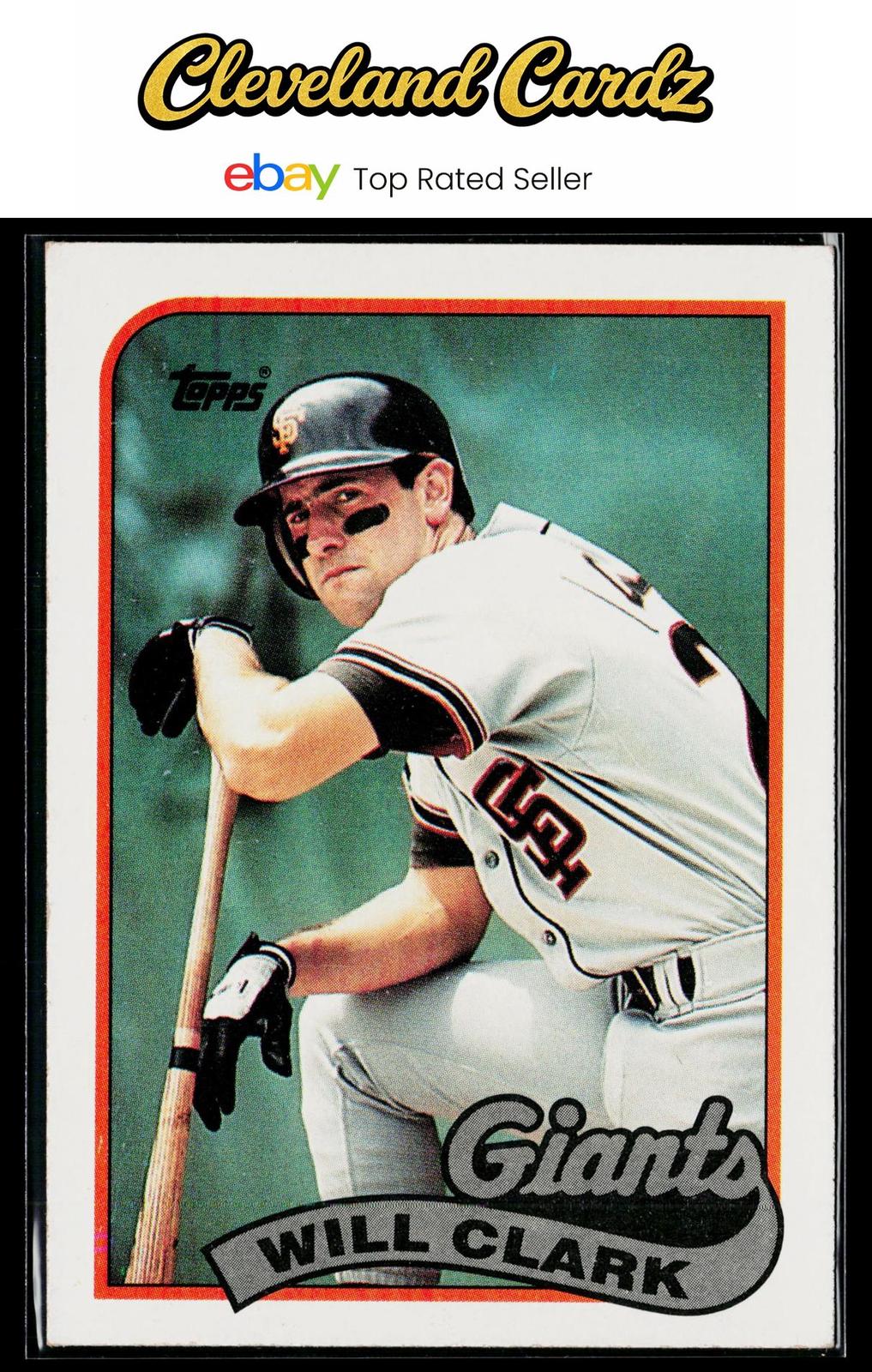 1989 Topps #660 Will Clark