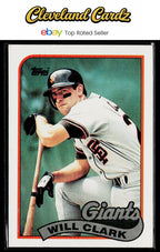 1989 Topps #660 Will Clark