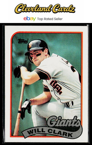 1989 Topps #660 Will Clark