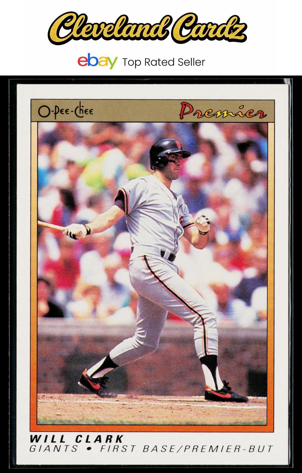 1991 O-Pee-Chee Premier #22 Will Clark