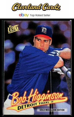 1997 Ultra #G60 Bobby Higginson Gold Medallion