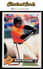 1993 Donruss #11 Manny Alexander