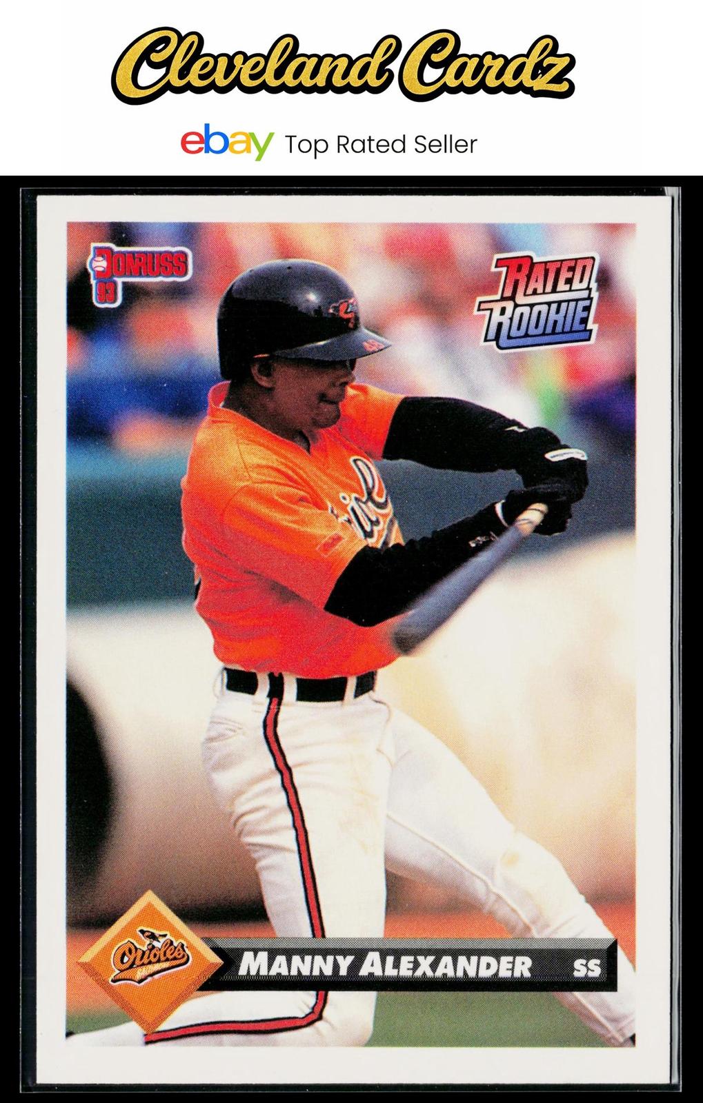 1993 Donruss #11 Manny Alexander