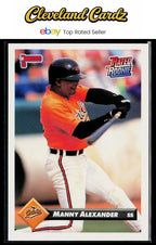 1993 Donruss #11 Manny Alexander