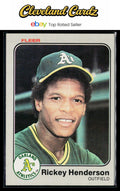 1983 Fleer #519 Rickey Henderson