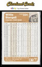 1983 Fleer #324 Willie Stargell