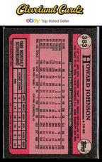 1989 Topps #383 Howard Johnson