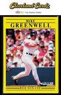 1991 Fleer #96b Mike Greenwell