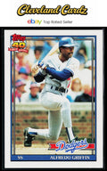 1991 Topps #226 Alfredo Griffin Desert Shield
