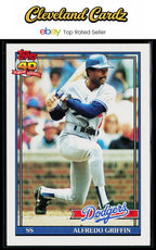 1991 Topps #226 Alfredo Griffin Desert Shield