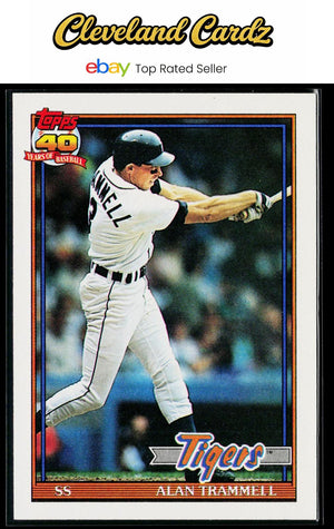 1991 Topps #275 Alan Trammell