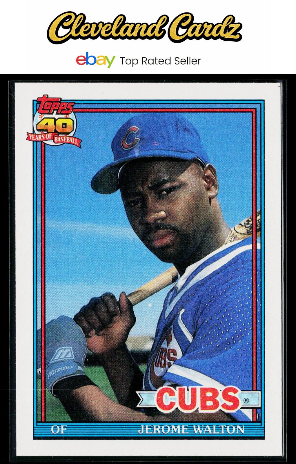 1991 Topps #135 Jerome Walton
