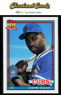 1991 Topps #135 Jerome Walton