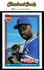 1991 Topps #135 Jerome Walton