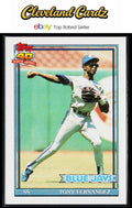 1991 Topps #320 Tony Fernandez