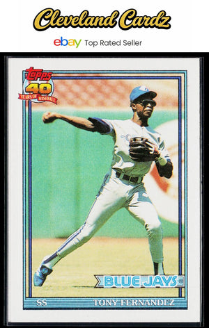 1991 Topps #320 Tony Fernandez