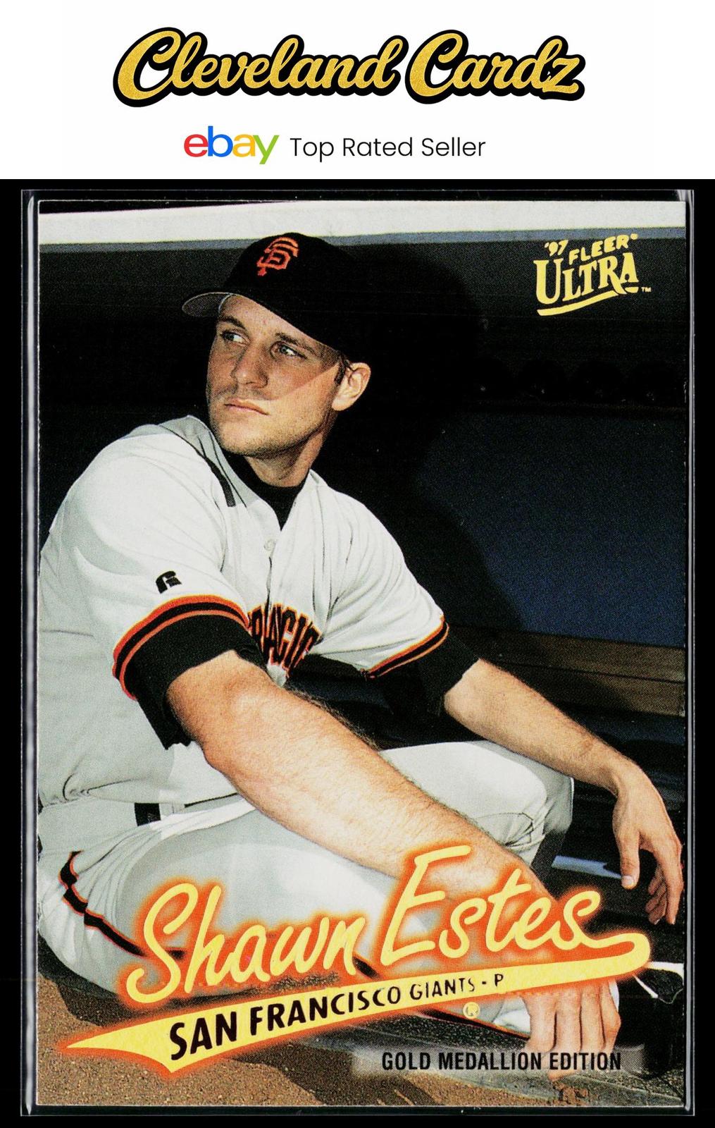 1997 Ultra #G294 Shawn Estes Gold Medallion