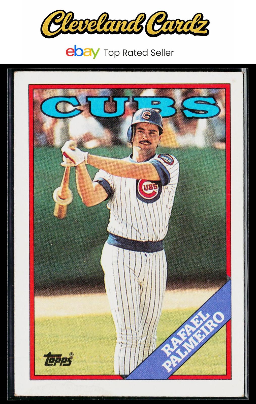 1988 Topps #186 Rafael Palmeiro