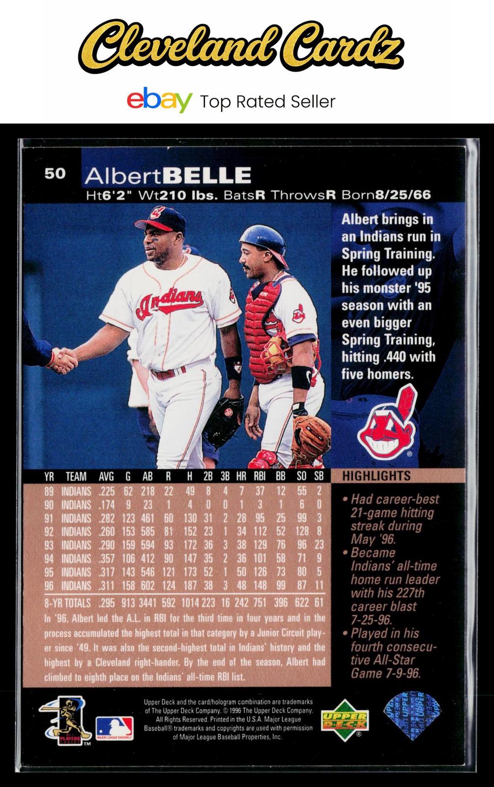1997 Upper Deck #50 Albert Belle