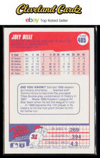 1990 Fleer #485b Joey Belle