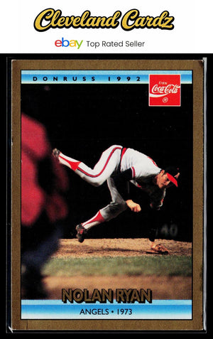 1992 Donruss Coca-Cola Nolan Ryan #7 Nolan Ryan
