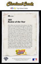 1993 Upper Deck #46 Willie Mays Baseball Heroes: Willie Mays