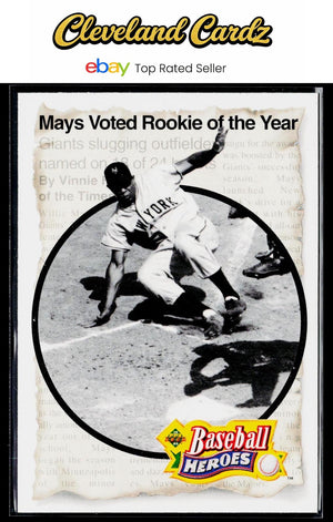 1993 Upper Deck #46 Willie Mays Baseball Heroes: Willie Mays