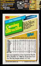 1993 Topps #804 Jose Valentin